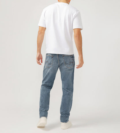 Eddie Athletic Fit Tapered Leg Jeans