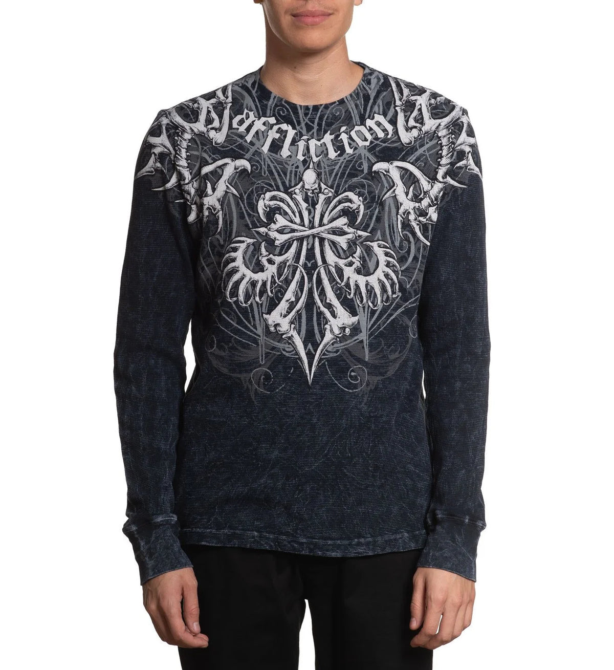 Affliction Men's Skeleton L/S Thermal