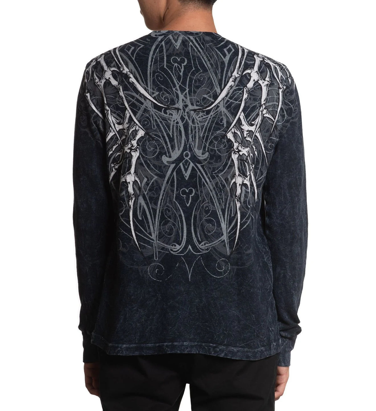 Affliction Men's Skeleton L/S Thermal