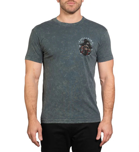 Affliction Men's Sunken Wreck Crew Neck