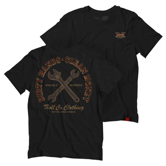 Troll Co. Men's DHCM Retro Knuckle Buster Tee