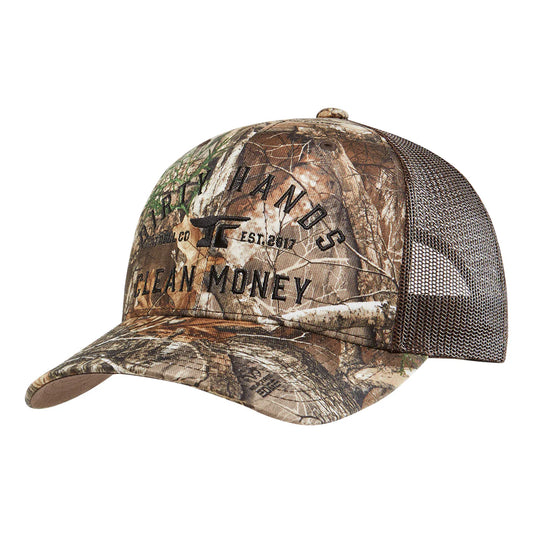 Troll Co. Men's DHCM Realtree Classic Curved Brim Trucker Hat