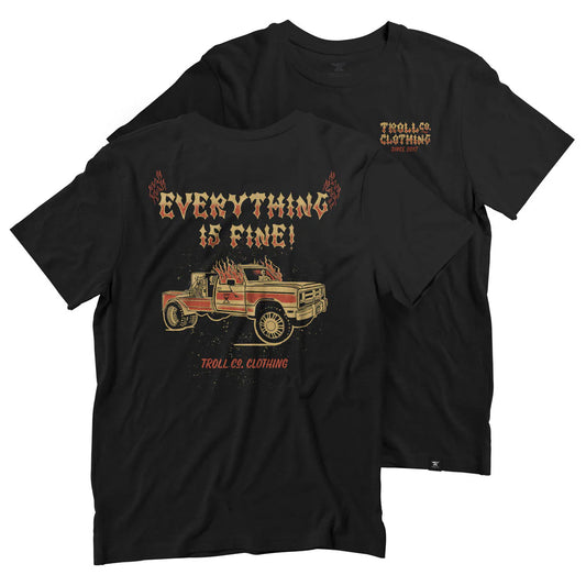 Troll Co. Men's Everything is Fine T-Shirt