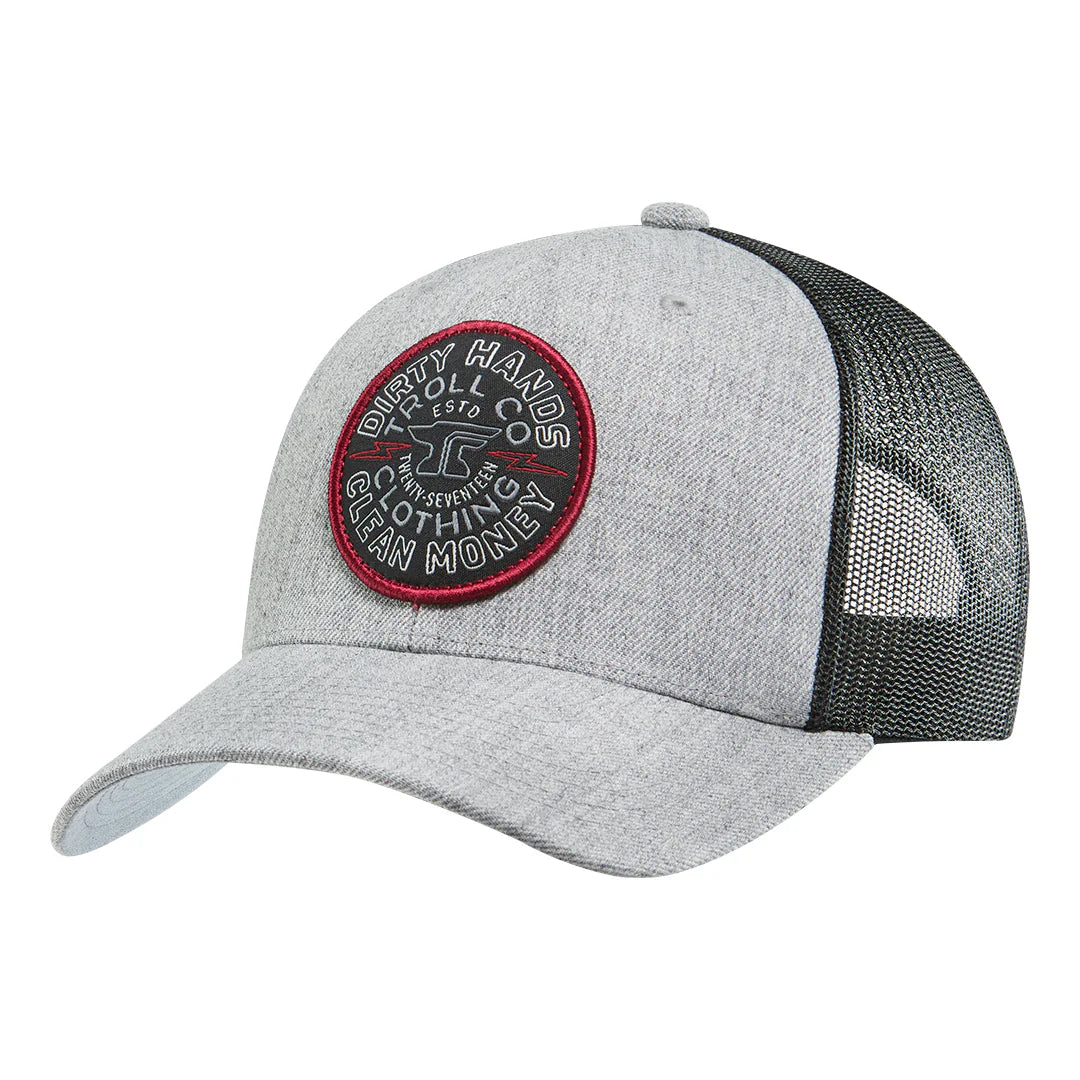 Troll Co. Men's DHCM Shocker Curved Brim Trucker