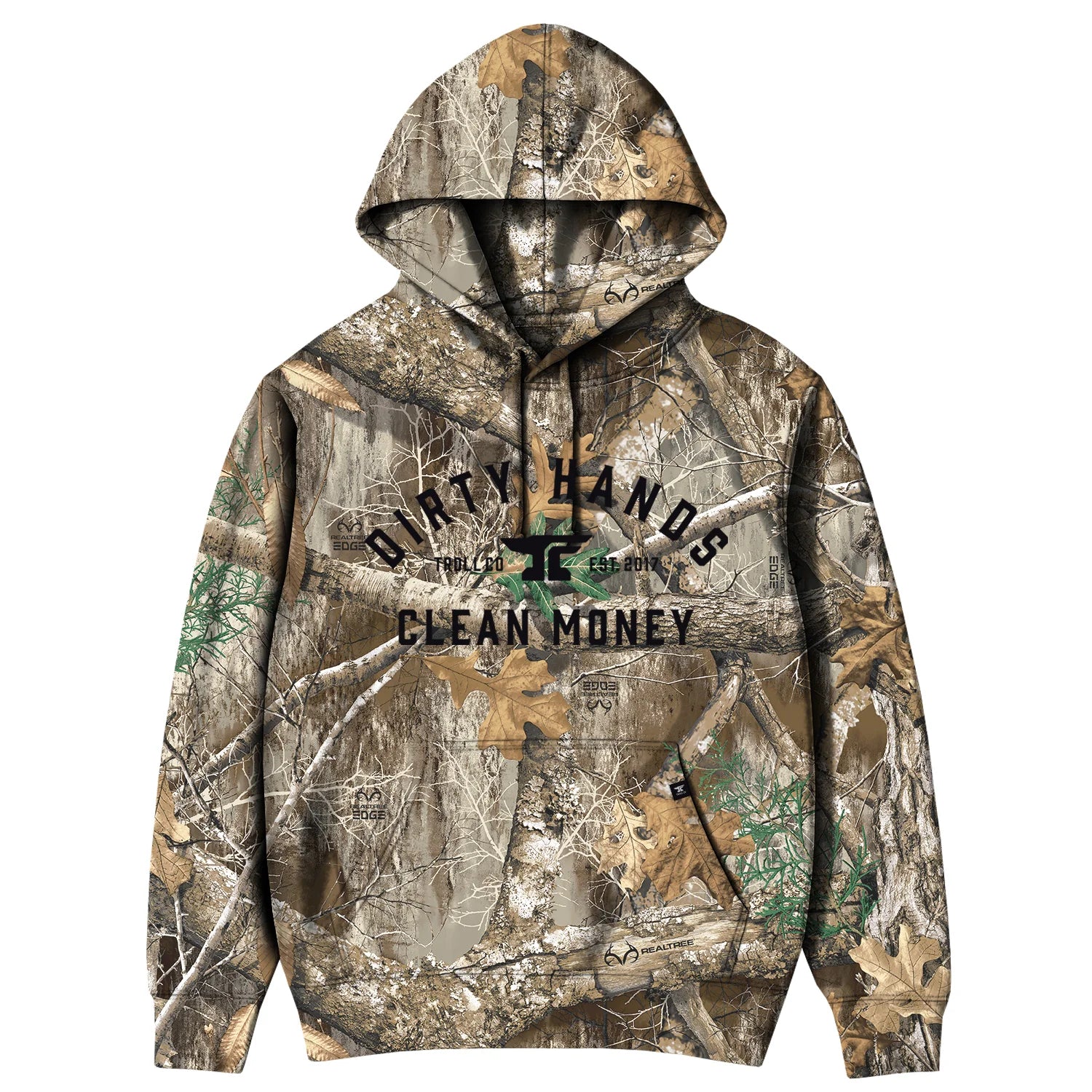 Troll Co. Men's DHCM Classic Real Tree Hoodie