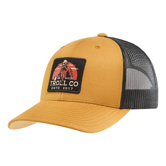 Troll Co. Men's Riser Curved Brim Trucker