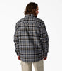 Dickies Men's Water Repellent Fleece-Lined Flannel Shirt Jacket