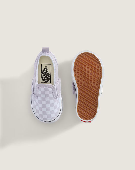 Vans Toddler Classic Slip-On V Checkerboard Shoe