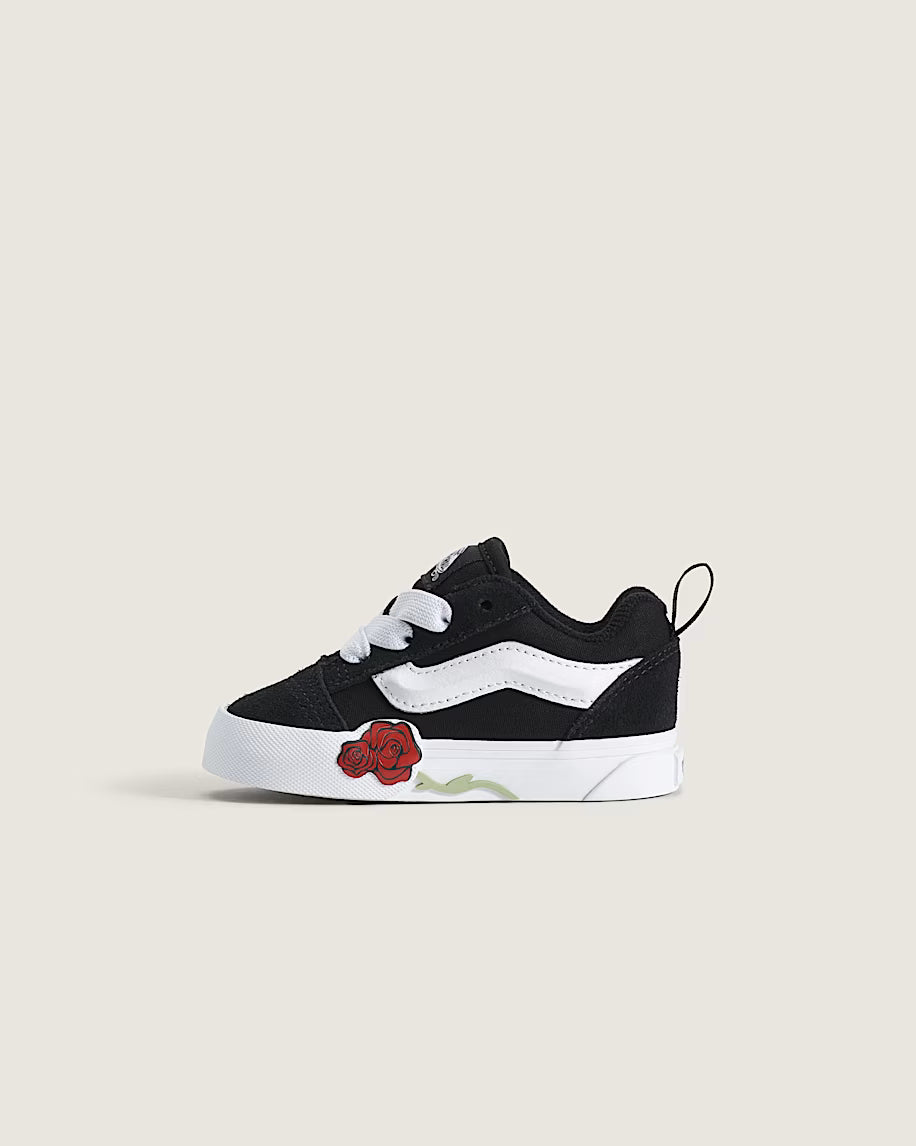 Vans Toddler Knu Skool Elastic Lace Rose Shoe