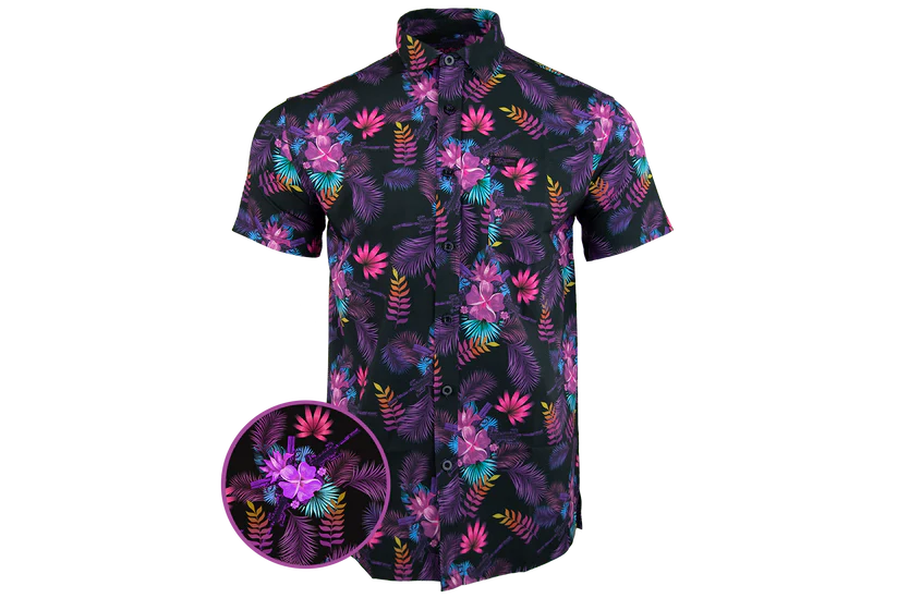 Retro Rifle Tropics Button Down