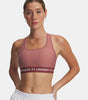 Women's Armour® Mid Crossback Heather Sports Bra