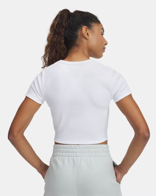 Under Armour Women's Rival Rib Baby Tee