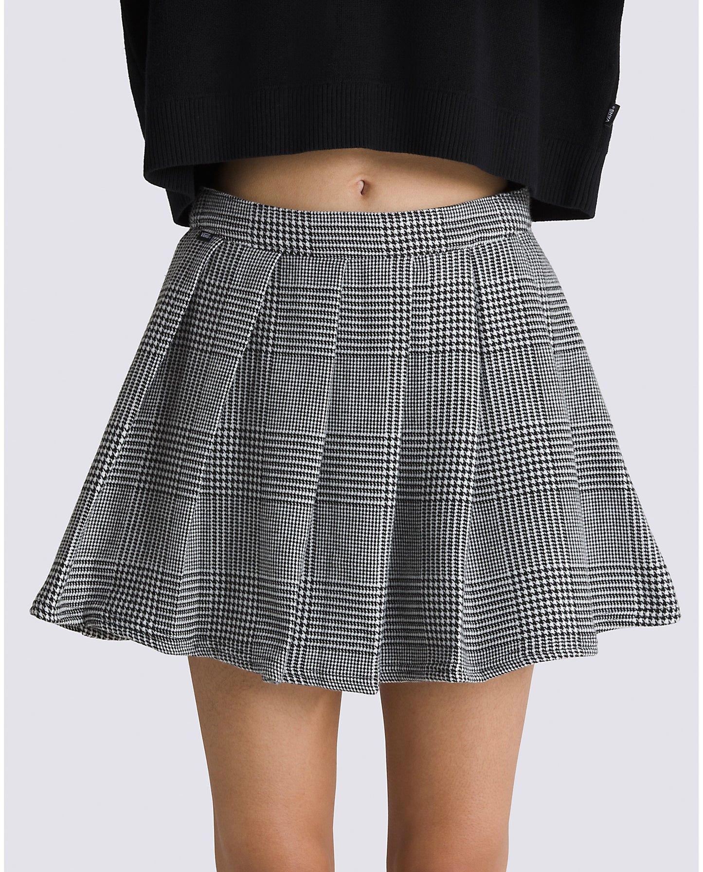 Nina Plaid Pleated Skirt