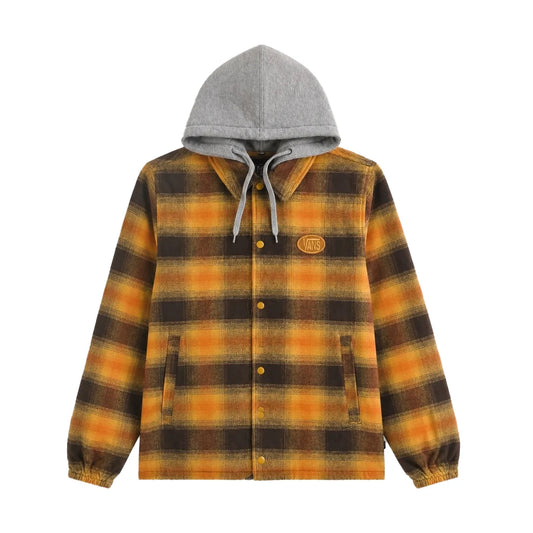 Vans Men's Torrey Coaches Hooded Flannel Jacket