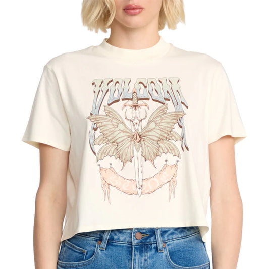 Volcom Women's Dial Crop Tee
