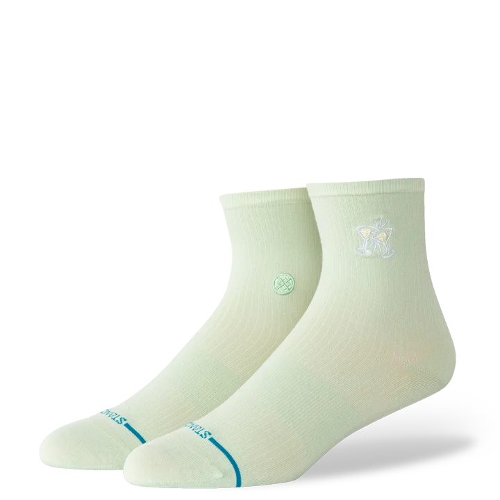 Stance Women's Fine Rib Quarter Socks
