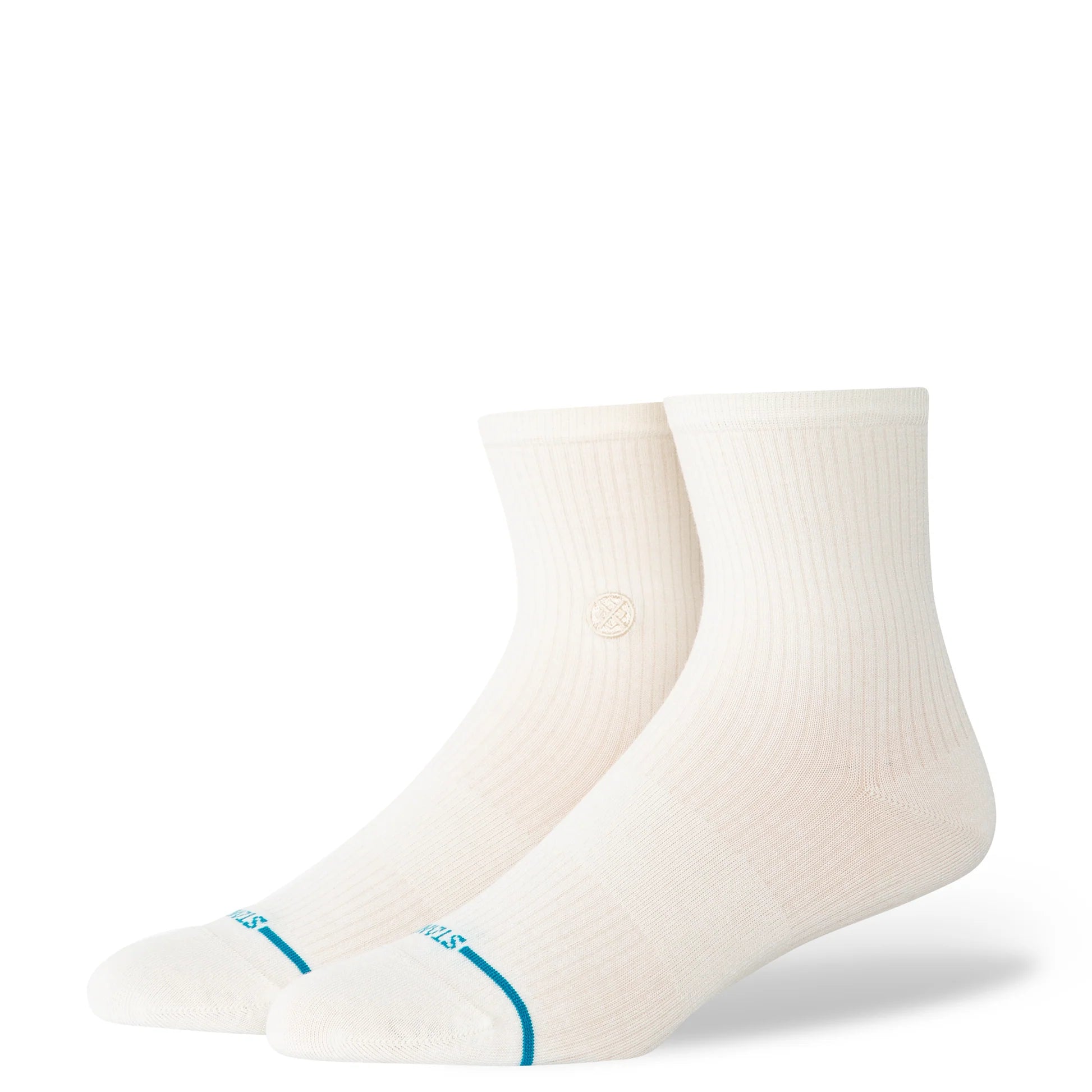 Stance Women's Fine Rib Quarter Socks
