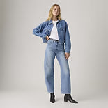 Levis Women's Cinch Barrel Jeans