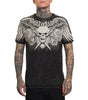Affliction Mens Wage Chaos Reversable Tee