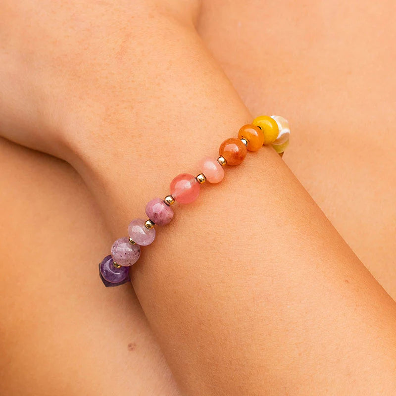Lotus and Luna Statement Healing Bracelet