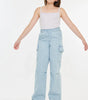 Inez High Rise Kids Relaxed Cargo Pants