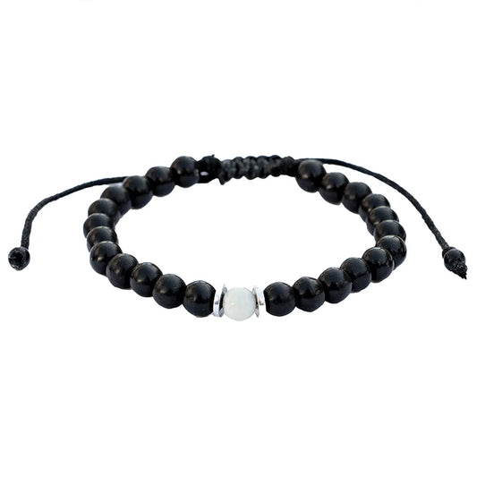Lotus and Luna Yin Yang Elastic Bracelets