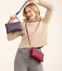 Jen & Co. Riley Monogrammable 3 Compartment Crossbody/Wristlet