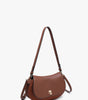 Jen & Co. Quinn Faux Suede Shoulder Bag w/ Push Lock