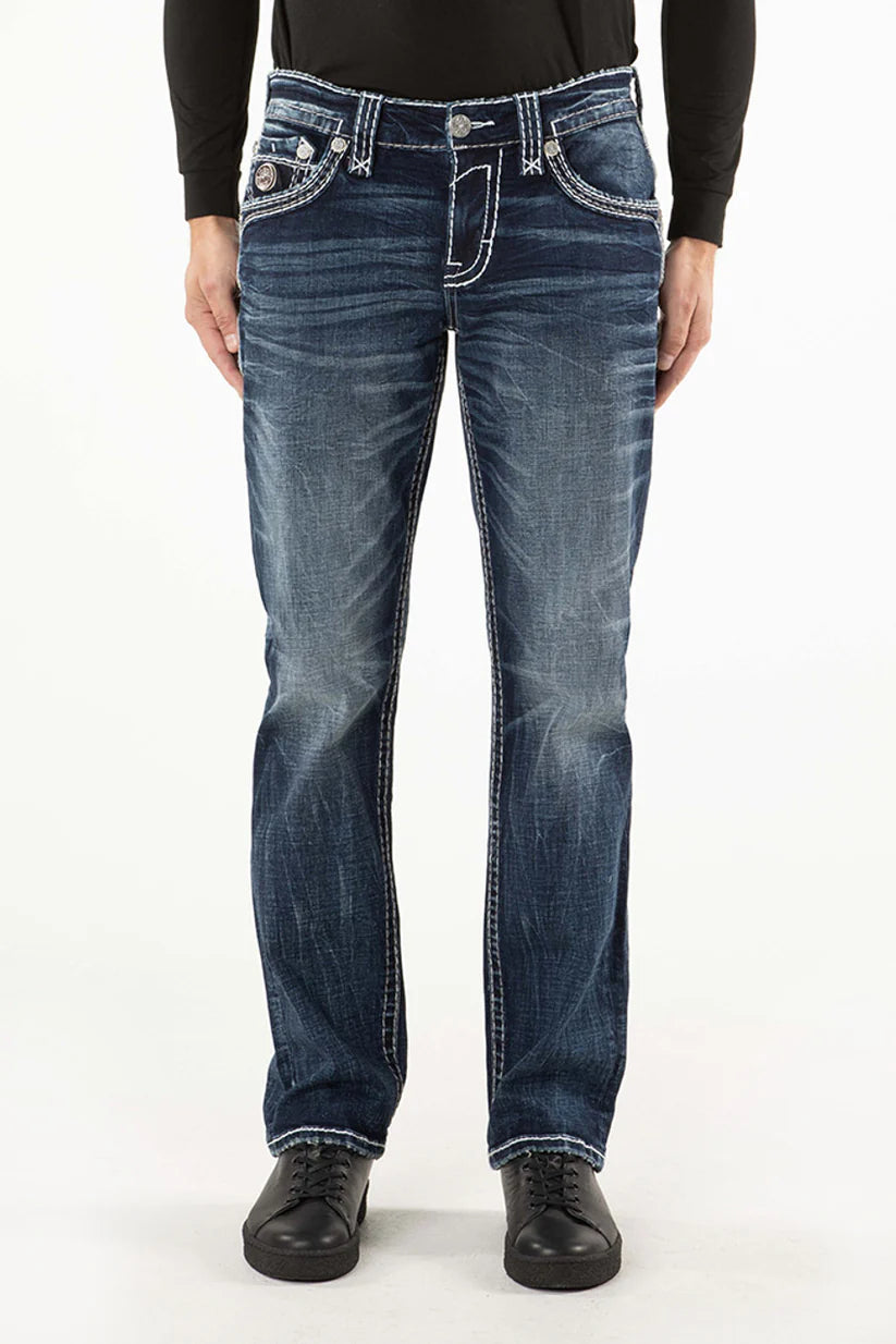 Rock Revival Men's Aditya Straight Jeans