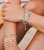 Lotus and Luna "Live Bright, Be Bold" Goddess Bracelet