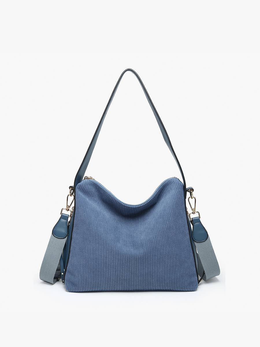 Jen & Co. Michaela Slouchy Hobo w/ Guitar Strap