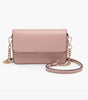 Jen & Co. Lauryn Flapover Crossbody Bag – Chain Strap