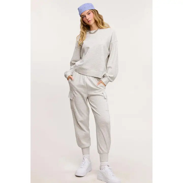 La Miel Comfy Loose Fit Sporty Everyday Activewear Set