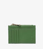 Jen & Co. Sia Zip Card Holder Wallet – Compact Vegan Leather
