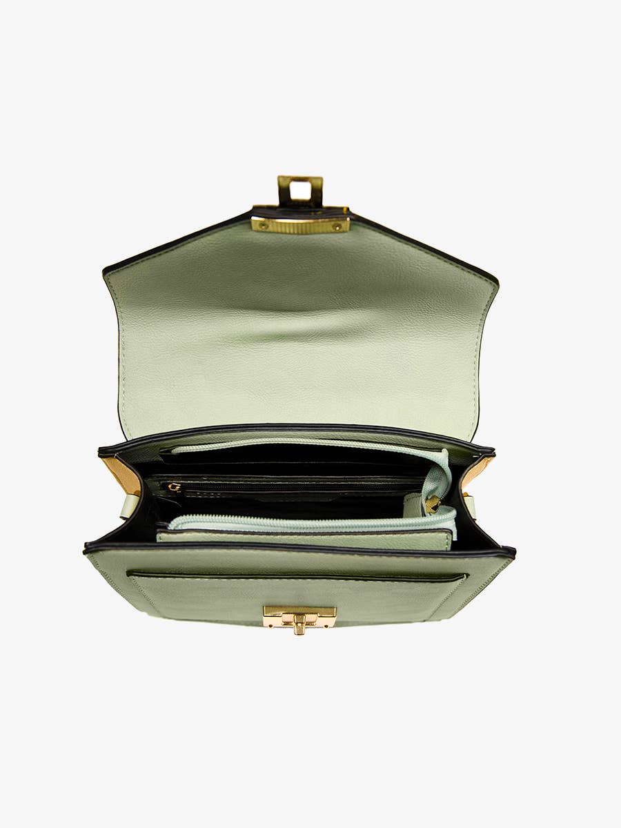 Jen & Co. Toni Two-Tone Scarf Crossbody