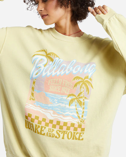 Ride In Oversized Crewneck Sweatshirt