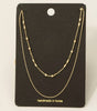 Fame Dainty Layered Classic Chain Necklace