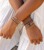 Lotus and Luna Peace Protector Namaste Bracelet