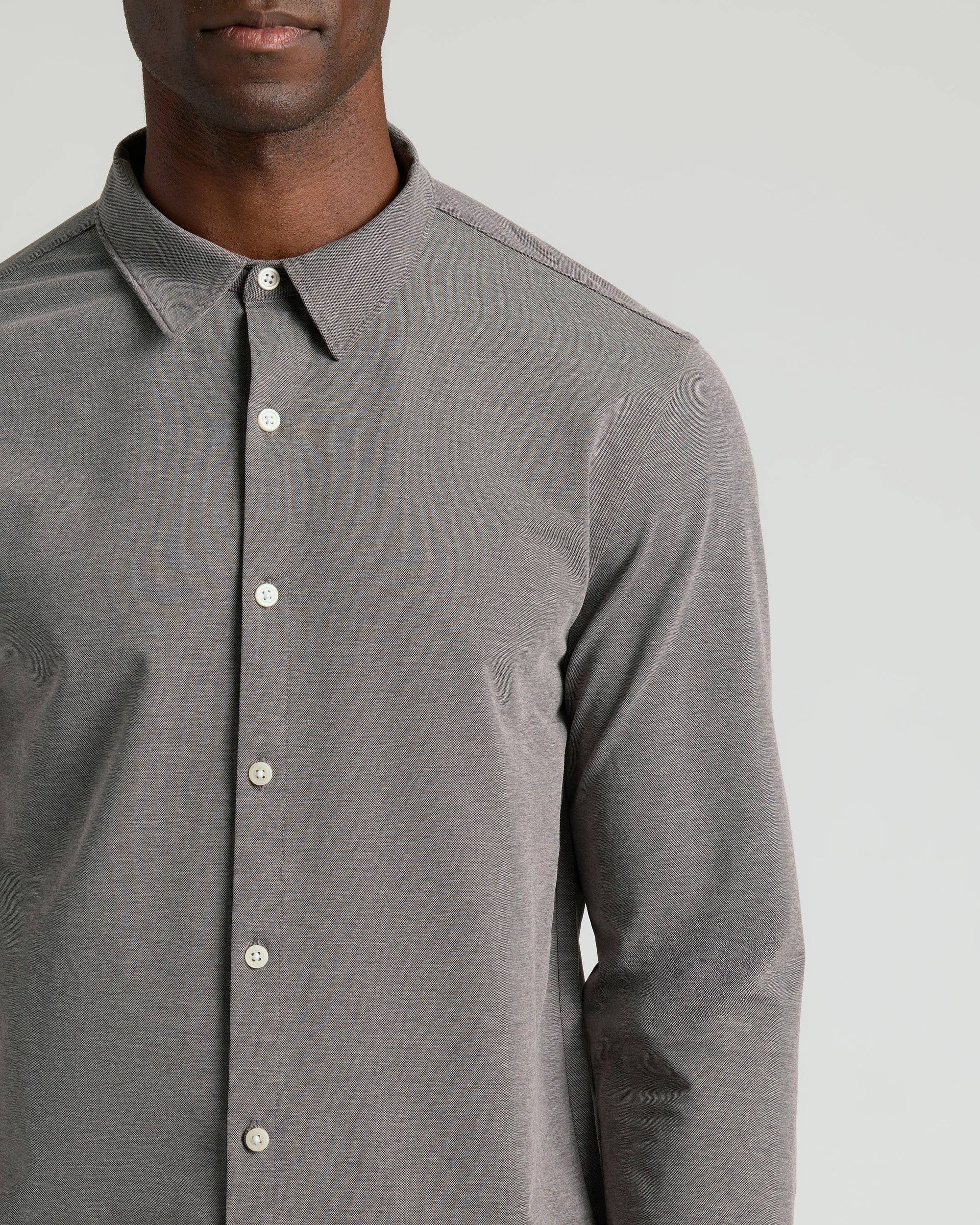 True Classic Men's Oak Classic Stretch Oxford 2.0