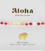 4mm Hawaii Healing Bracelet w/ Metal Accents