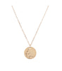 Zodiac Sign Rose Gold Necklace