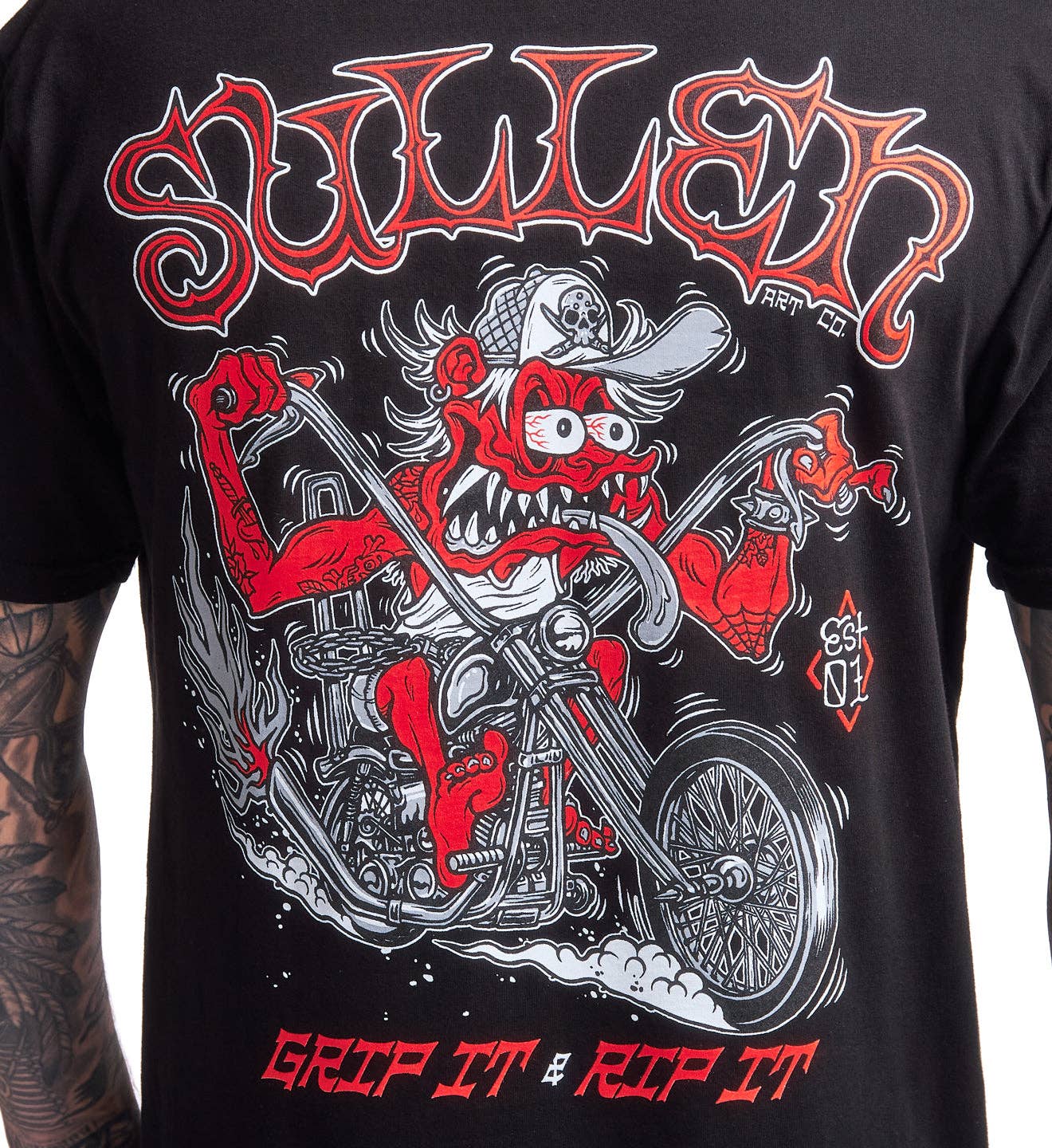 Sullen Men's Grip Rip Premium Tee