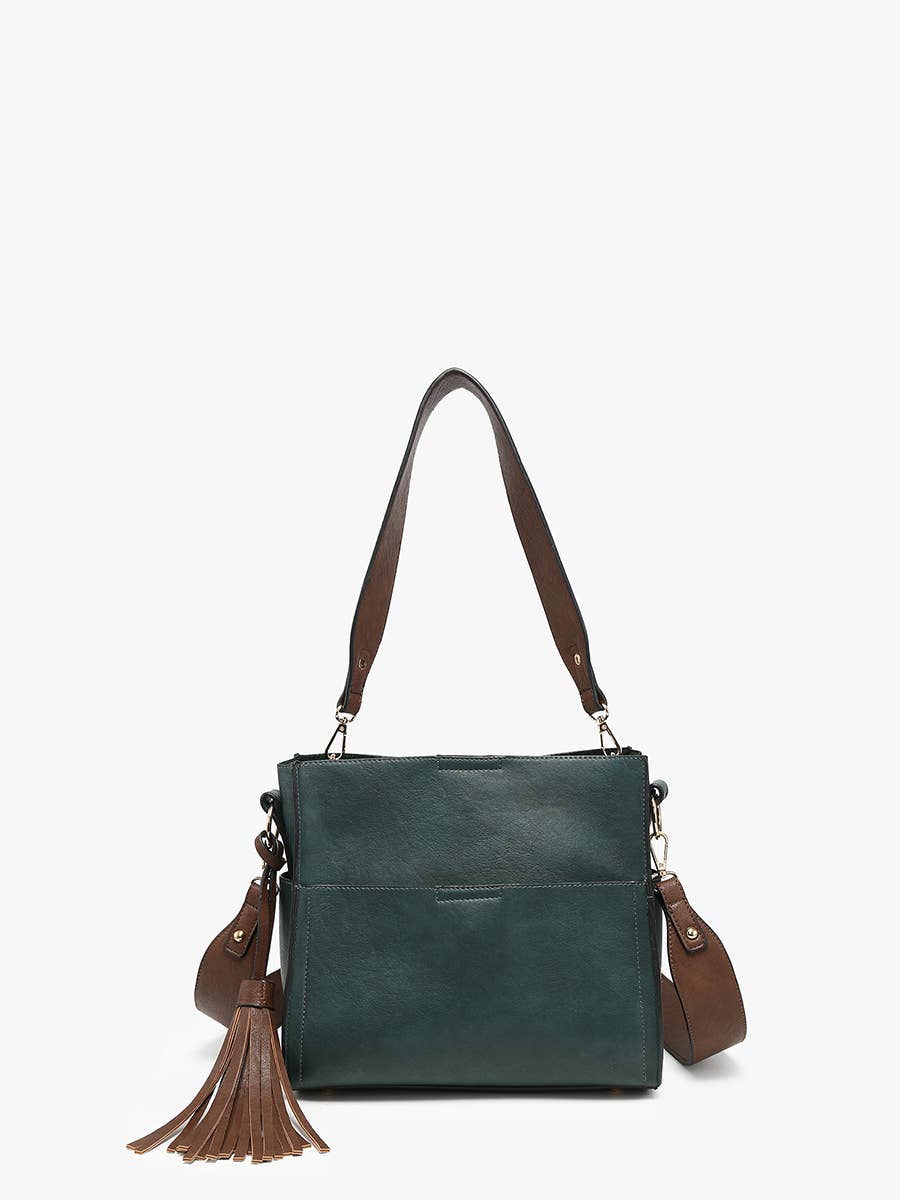 Jen & Co. Lyla 2-in-1 Bucket Bag w/ Guitar Strap