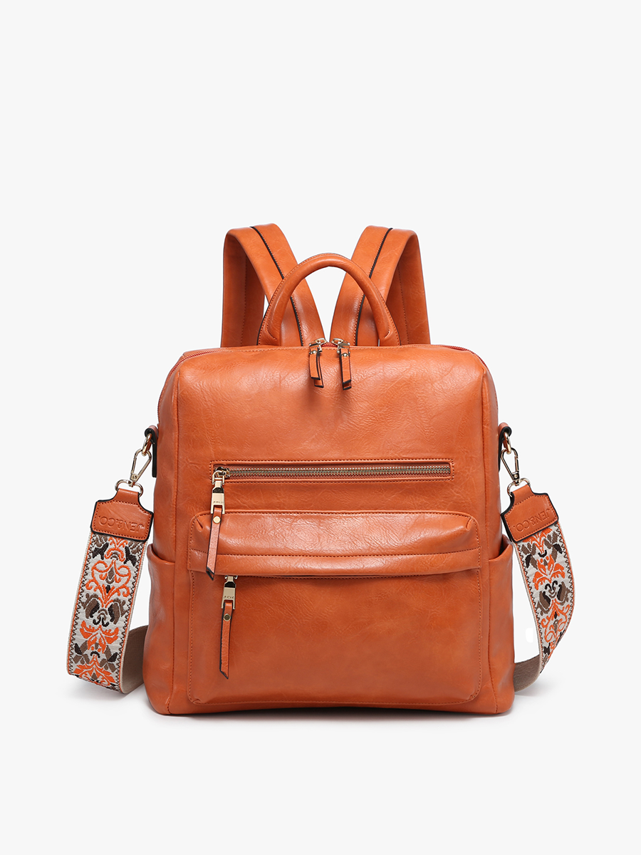 Jen & Co. Amelia Convertible Backpack w/ Guitar Strap