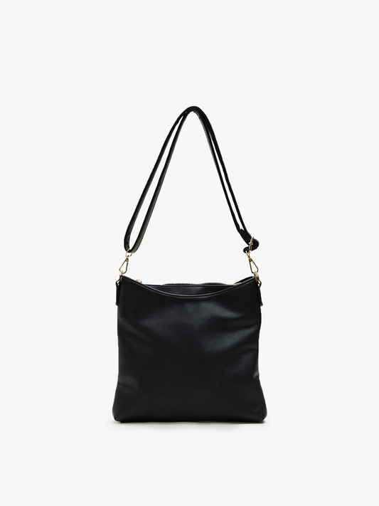 Jen & Co. Emma 3 Compartment Crossbody w/ Snap Closure