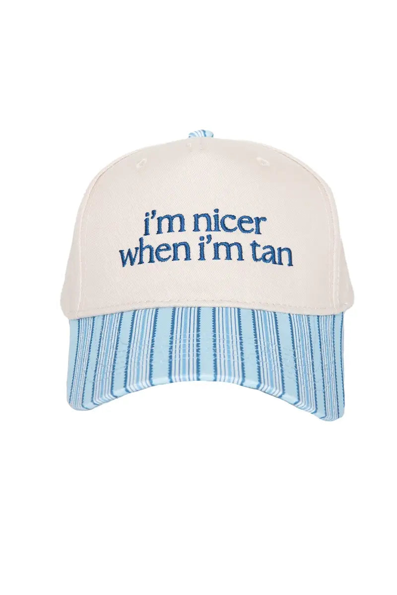Katydid Women's I'm Nicer When I'm Tan Two-Toned Vintage Hats