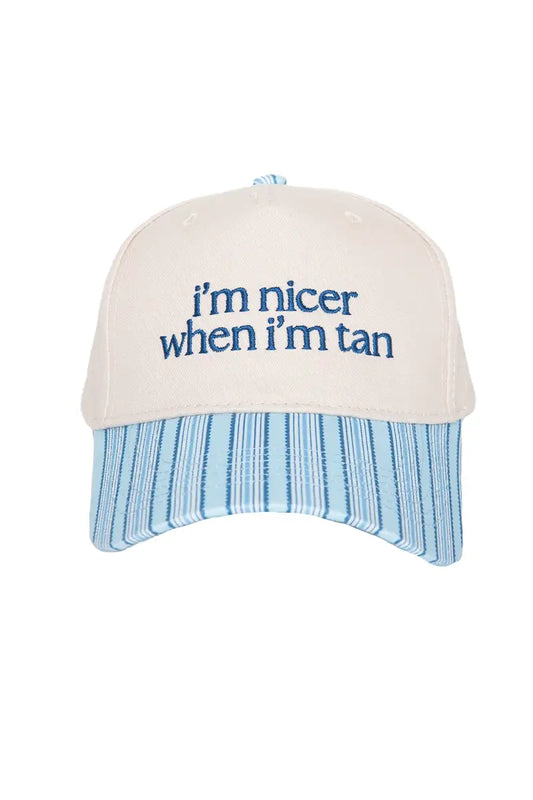 Katydid Women's I'm Nicer When I'm Tan Two-Toned Vintage Hats