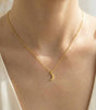 Moon Crescent Pendant Necklace