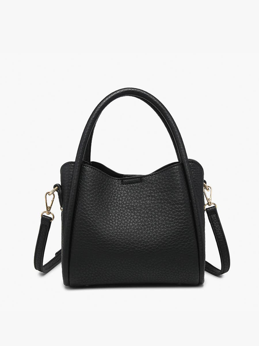 Jen & Co. Ruby 3-Compartment Satchel w/ Dual Handles