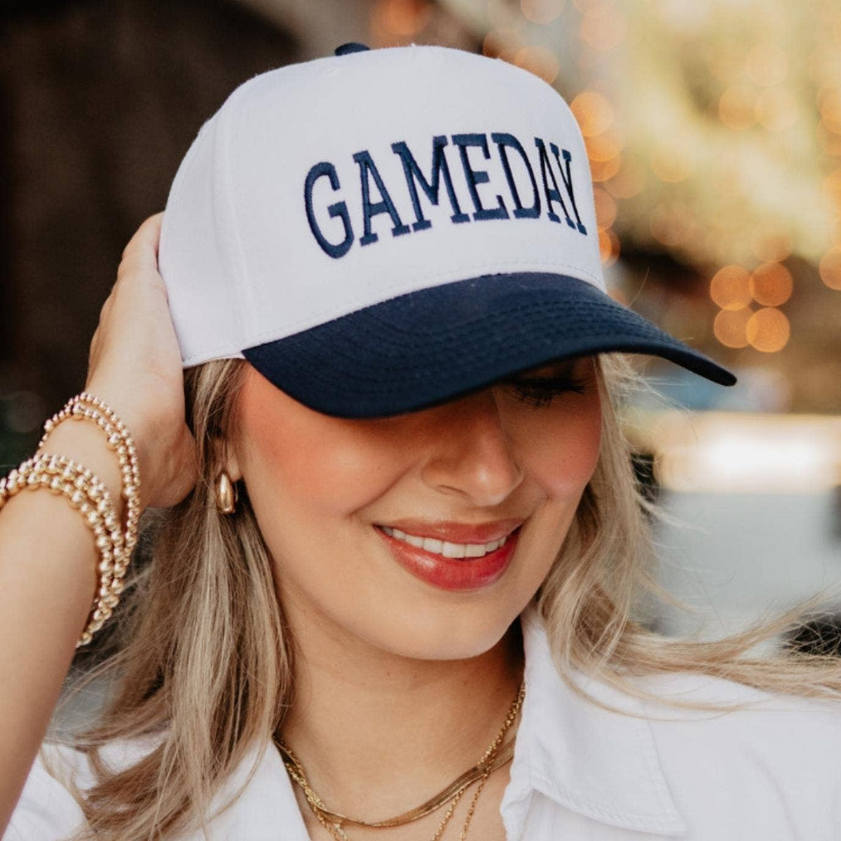 Katydid GAMEDAY Two-Toned Vintage Hat